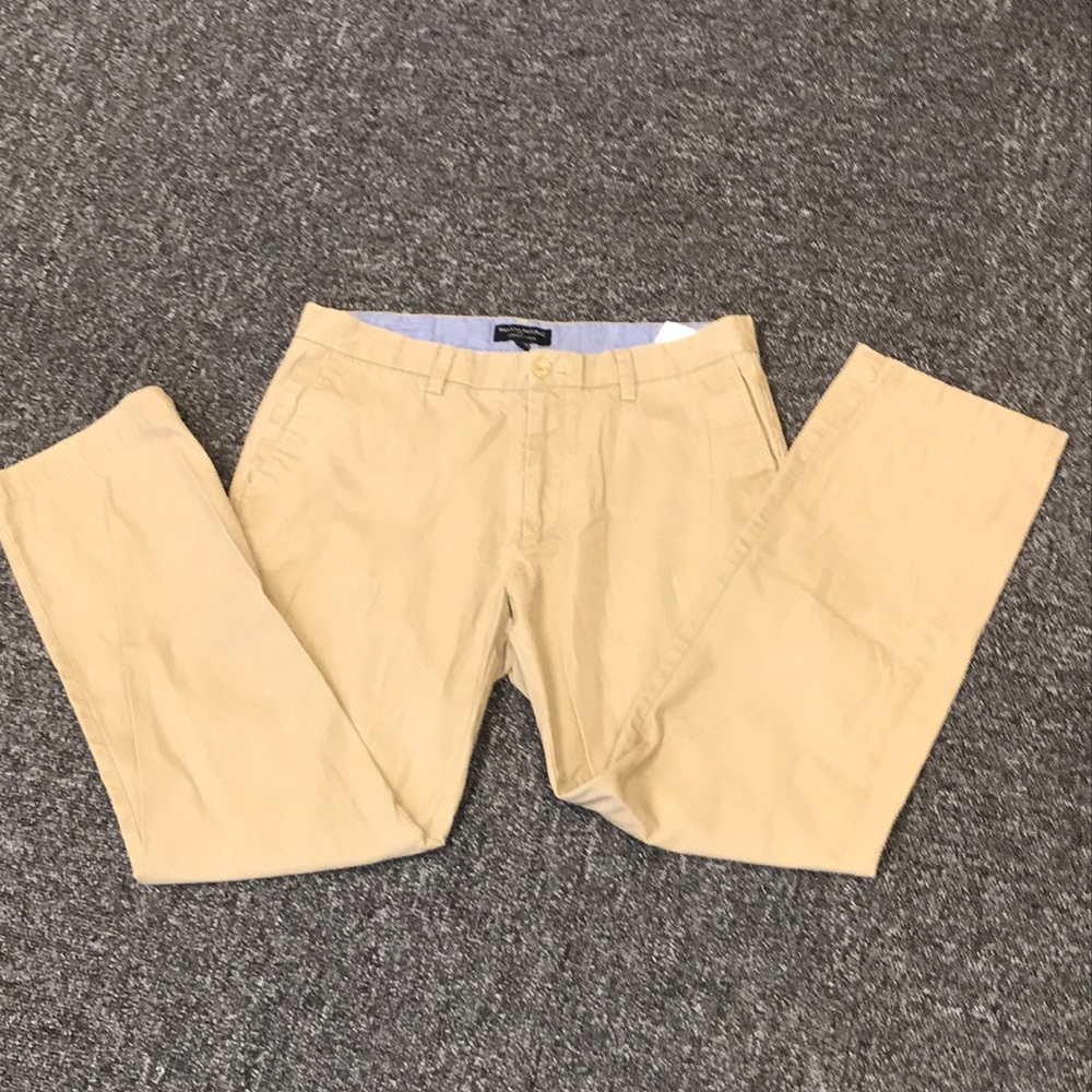 Tan Banana Republic Chino Pants 35X32
